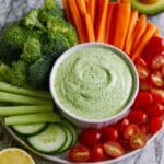 Healthy Green Goddess Dressing and Dip Recipe