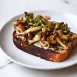 Mushroom Toast with Mushroom Pâté Recipe