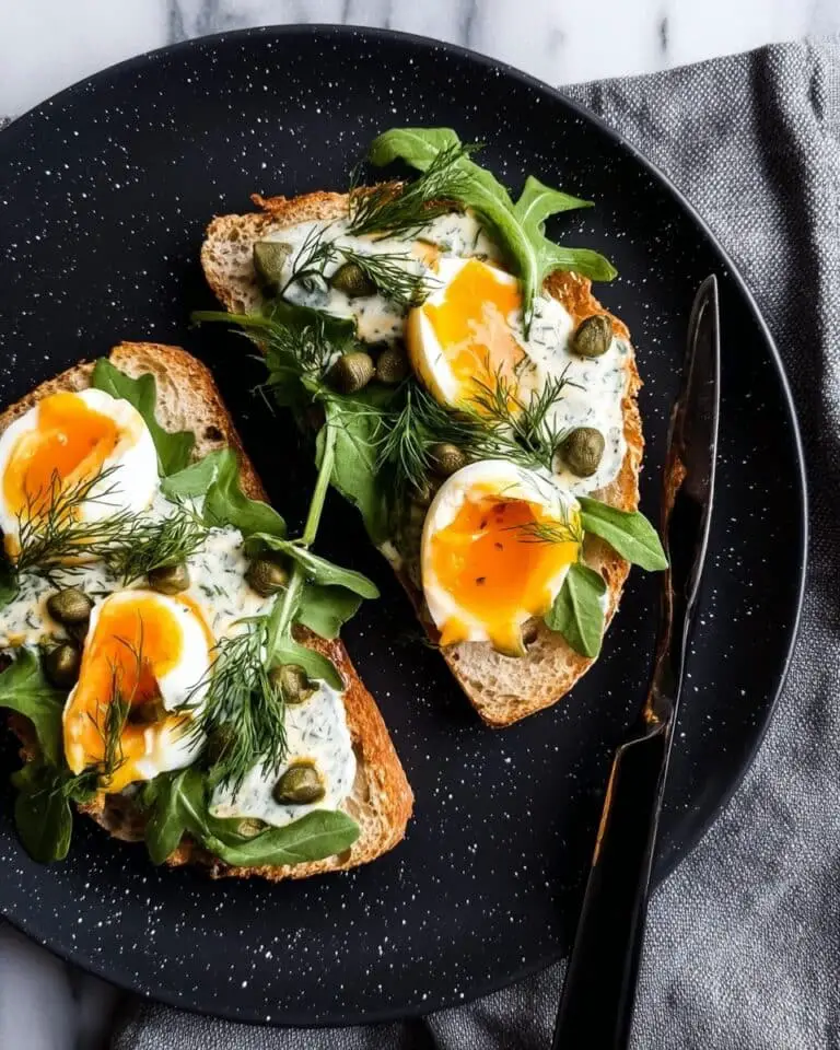 Egg Salad with Dill and Rocket Recipe