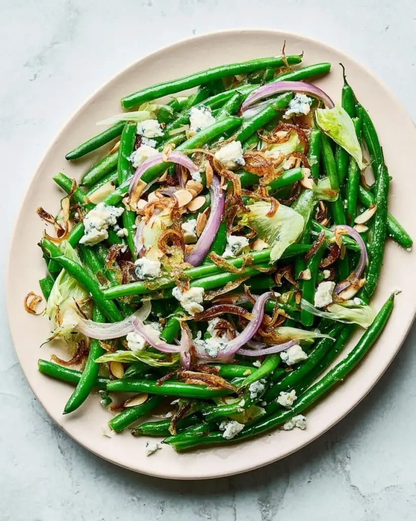 Green Bean Salad with Lemon, Herbs, and Toasted Almonds Recipe