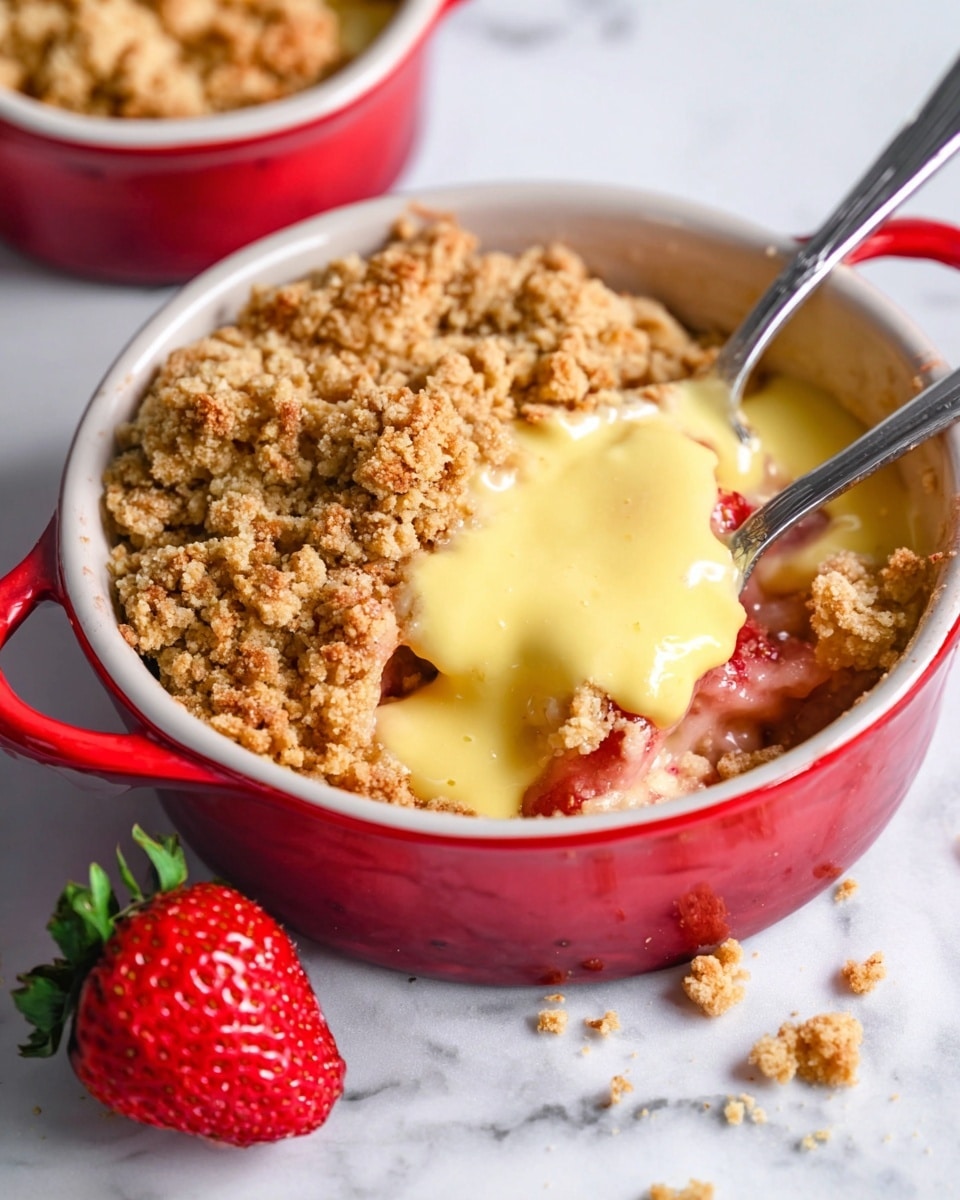 Apple & Strawberry Crumble Recipe
