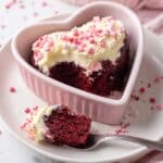 Red Velvet Mug Cake with Cream Cheese Frosting Recipe