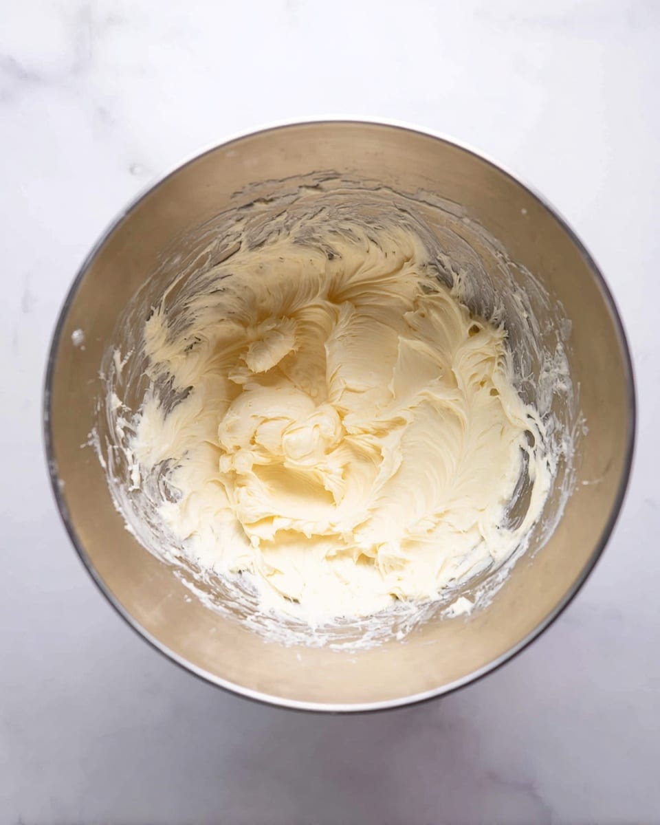 A heart-shaped red velvet cake in a pink baking dish sits on a white plate on a white marbled surface. The cake has one visible layer of dark red, moist texture, partially topped with a thick, creamy white frosting scattered with small pink and white heart-shaped sprinkles. A spoon in the foreground holds a bite of the red velvet cake with some white frosting on top, placed on the plate near the dish. Photo taken with an iphone --ar 4:5 --v 7