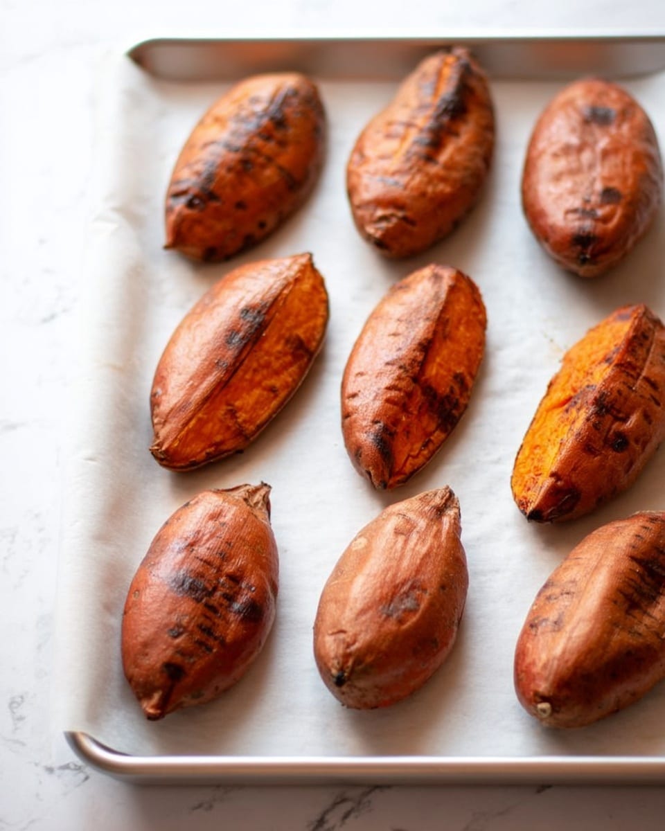 The dish shows one thick round piece of cooked sweet potato at the bottom with a slightly darkened crispy edge. On top of this base, there is a layer of white creamy sauce spreading out under a crumbly layer of brown cooked ground meat mixed with small green herbs. Scattered over and around the meat are chunks of bright green avocado and small bits of parsley, adding fresh green pops of color. A metal fork is partly pressing into the layers, lifting some sauce and meat from the sweet potato. The plate is white with soft ridges and sits on a white marbled surface. photo taken with an iphone --ar 4:5 --v 7