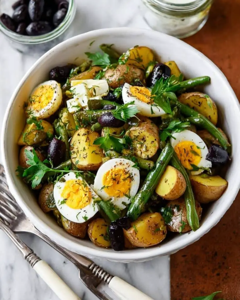 French-Style Potato and Green Bean Salad Recipe