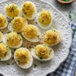 French-style Deviled Eggs (Oeufs Mimosa) Recipe