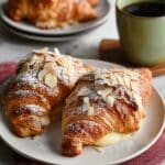 French Almond Croissants (Bakery Style) Recipe