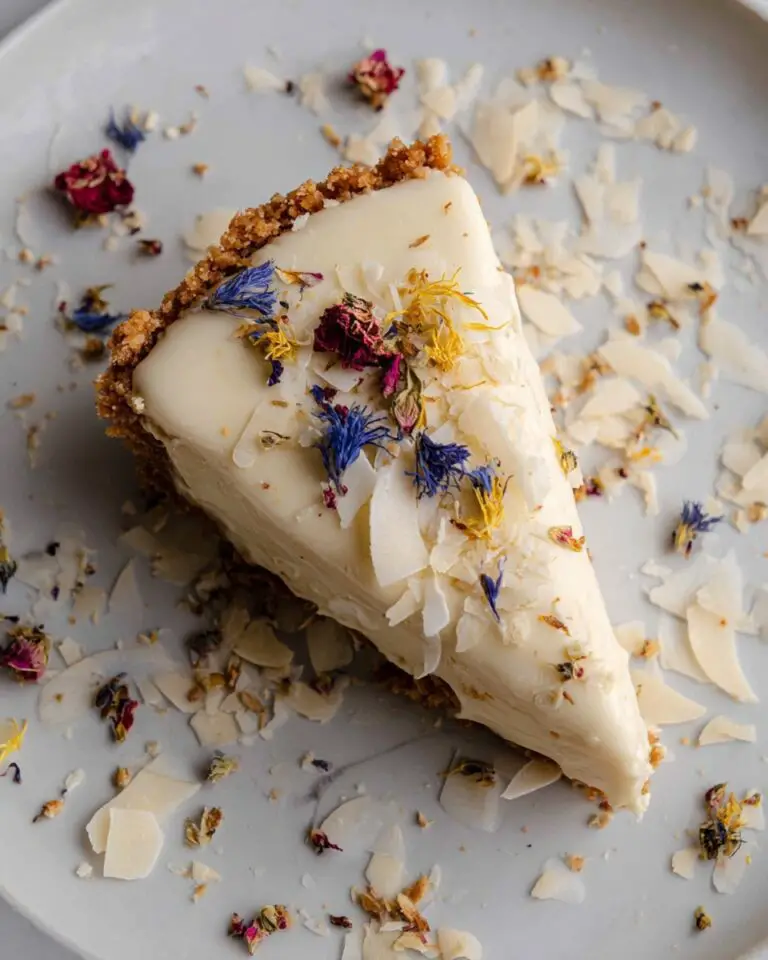 No Bake Coconut Cheesecake Recipe
