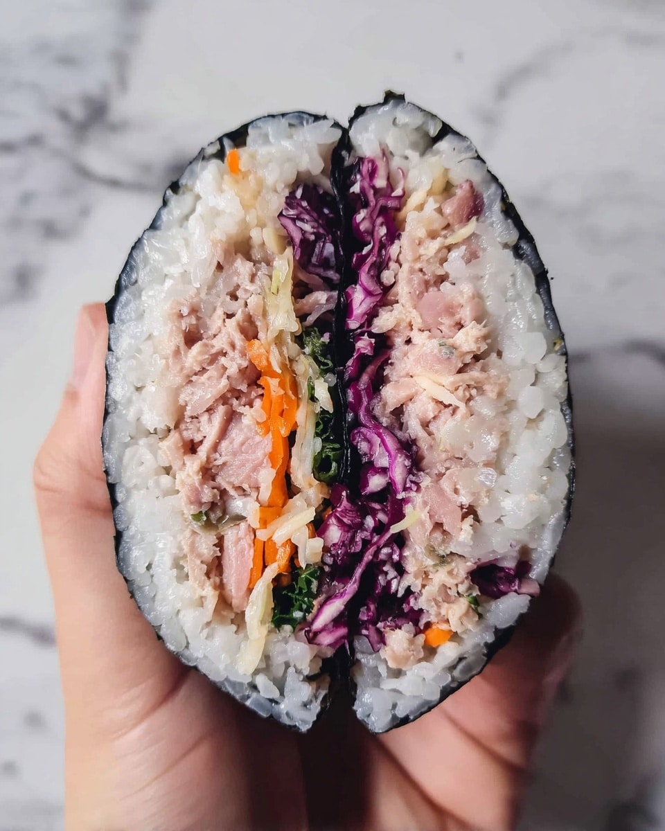 Simple Tuna Onigirazu (Sushi Sandwich) Recipe