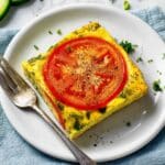 Greek Zucchini and Egg Casserole (Sfougato) with Feta and Herbs Recipe