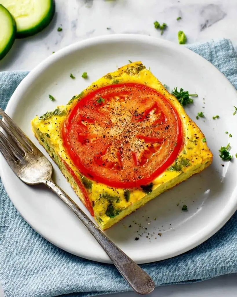 Greek Zucchini and Egg Casserole (Sfougato) with Feta and Herbs Recipe