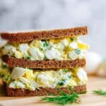 Greek Yogurt Egg Salad with Dill and Lemon Recipe