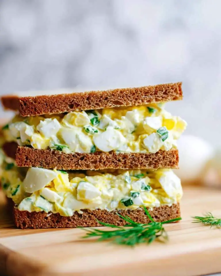 Greek Yogurt Egg Salad with Dill and Lemon Recipe