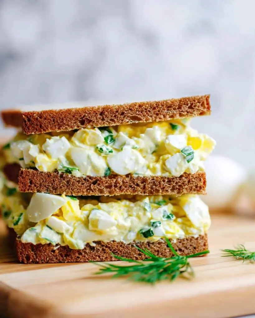 Greek Yogurt Egg Salad with Dill and Lemon Recipe