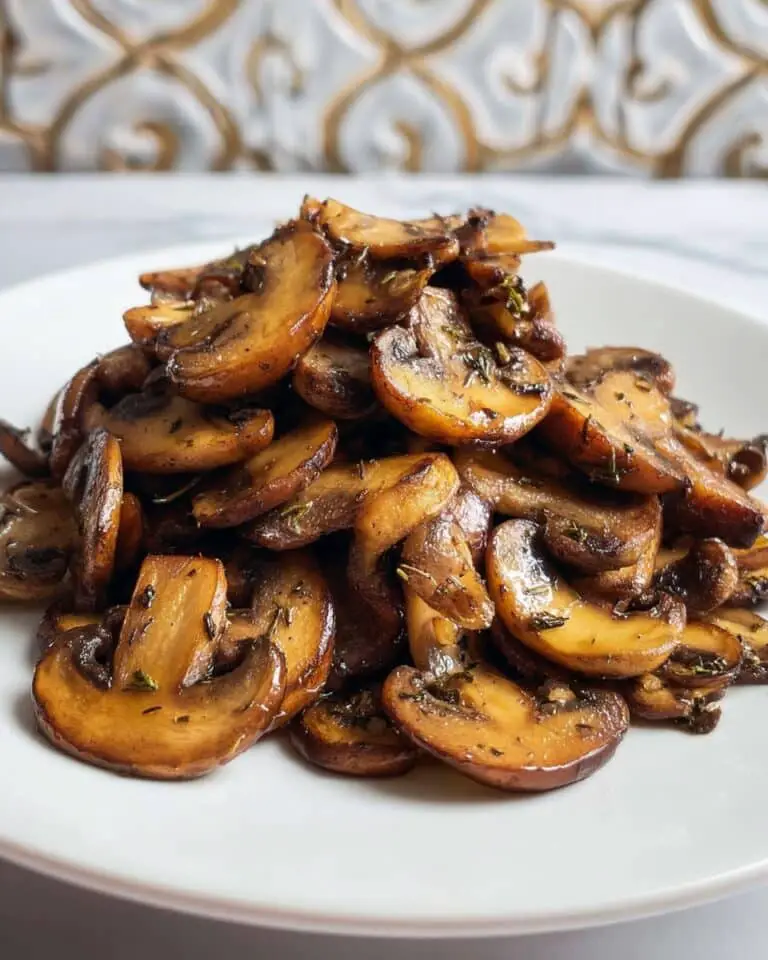 Caramelized Mushrooms (Easy and Delicious) Recipe