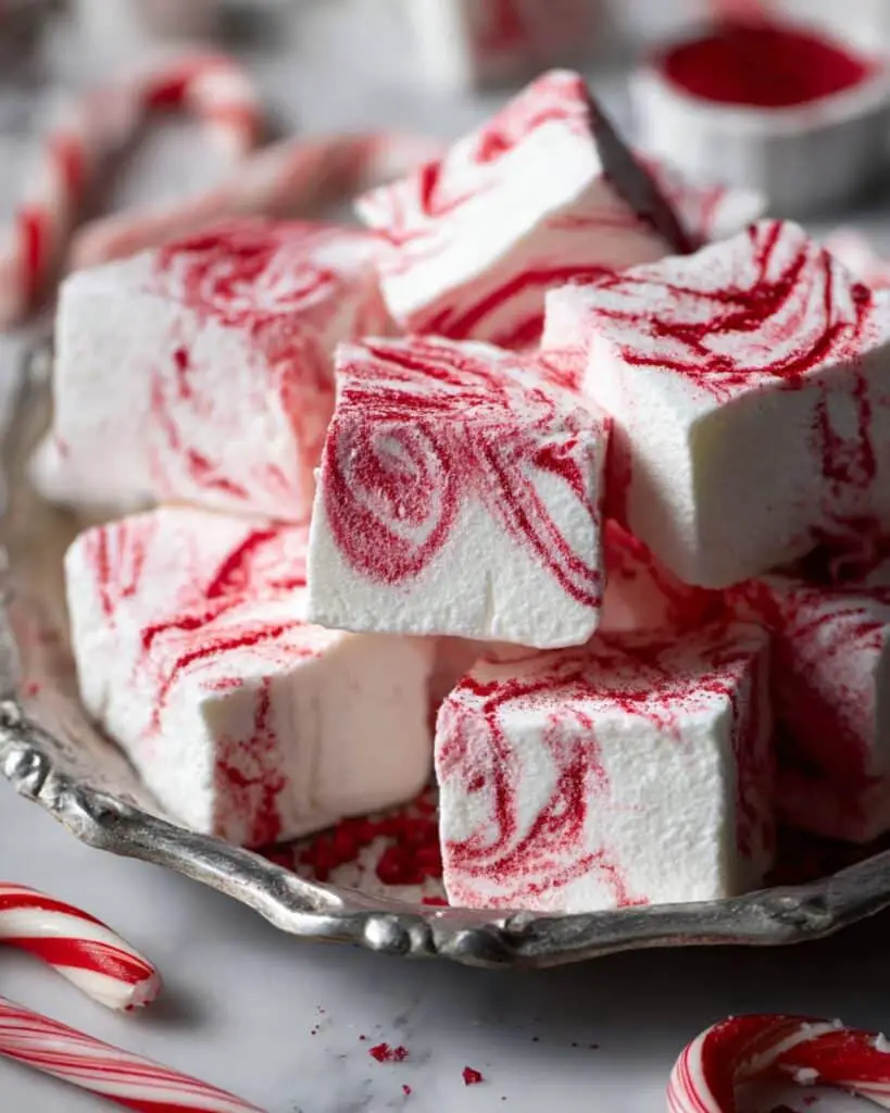Candy Cane Marshmallows Recipe