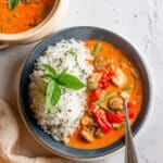 Red Thai Curry with Vegetables and Tofu Recipe