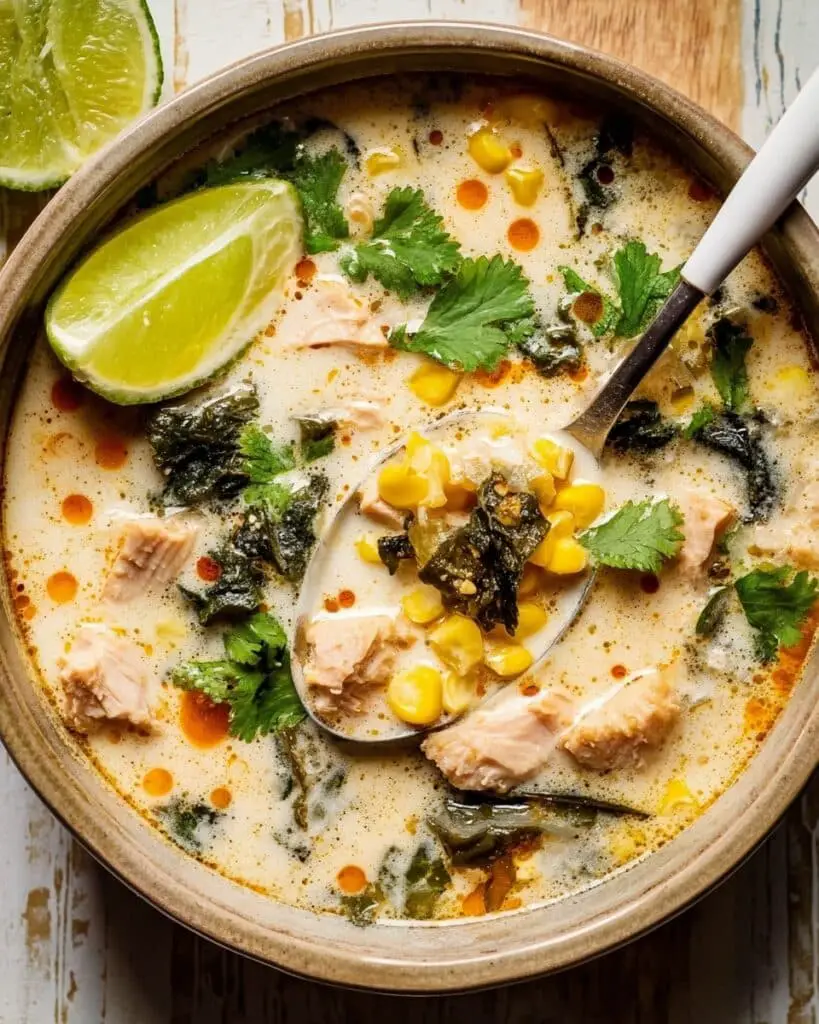 Chicken and Corn Chowder (Light and Creamy!) Recipe