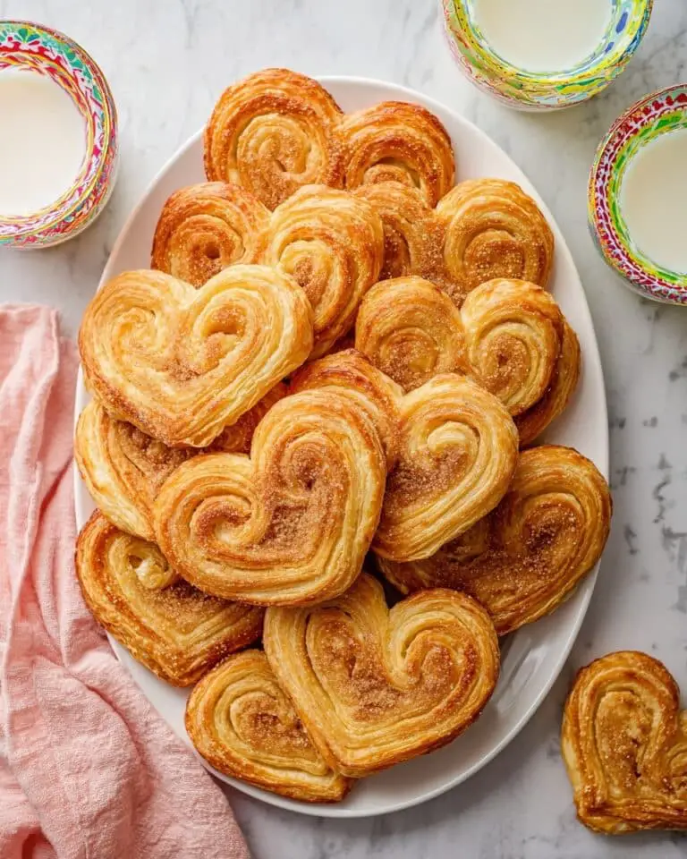 Palmiers (Easy Puff Pastry Cookies) Recipe