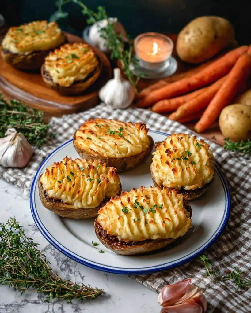 Shepherd’s Pie Twice Baked Potatoes Recipe