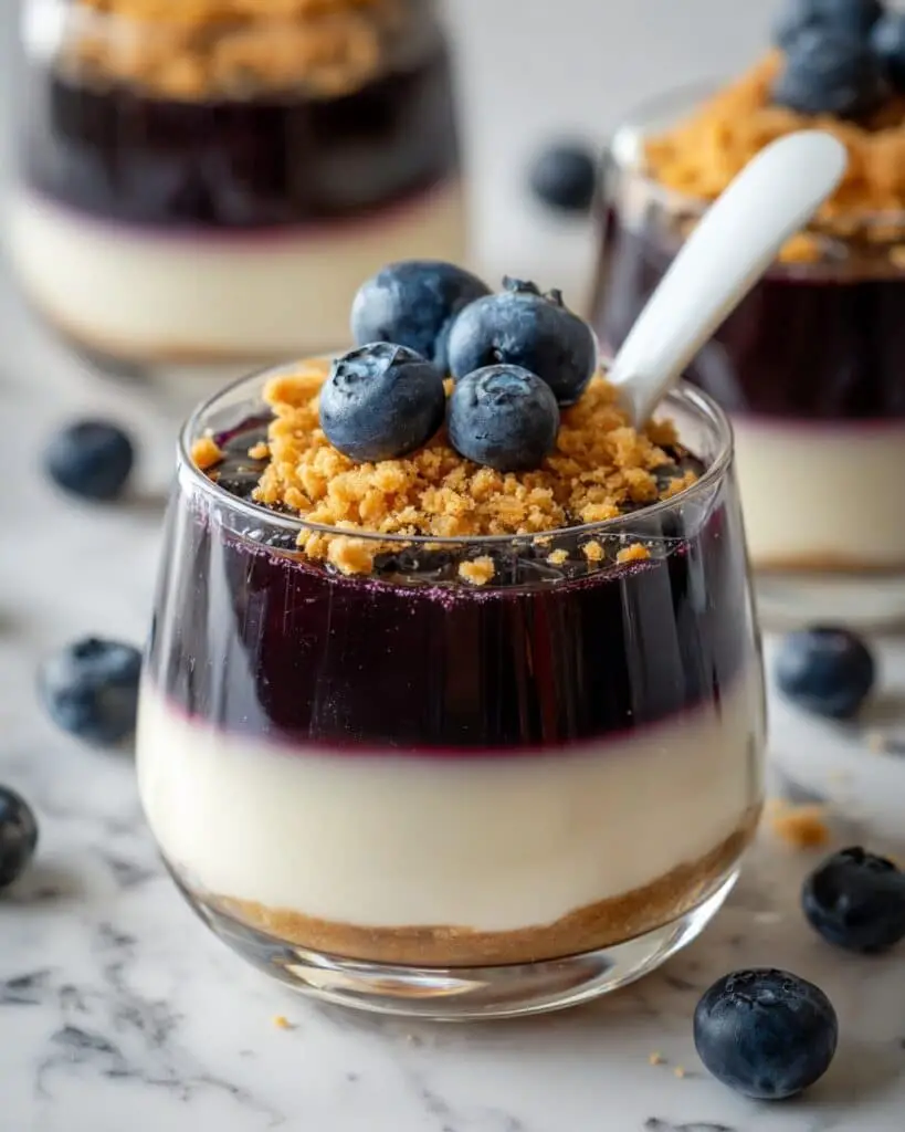 No-Bake Blueberry Cheesecake Recipe