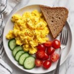 Cottage Cheese Scrambled Eggs Recipe