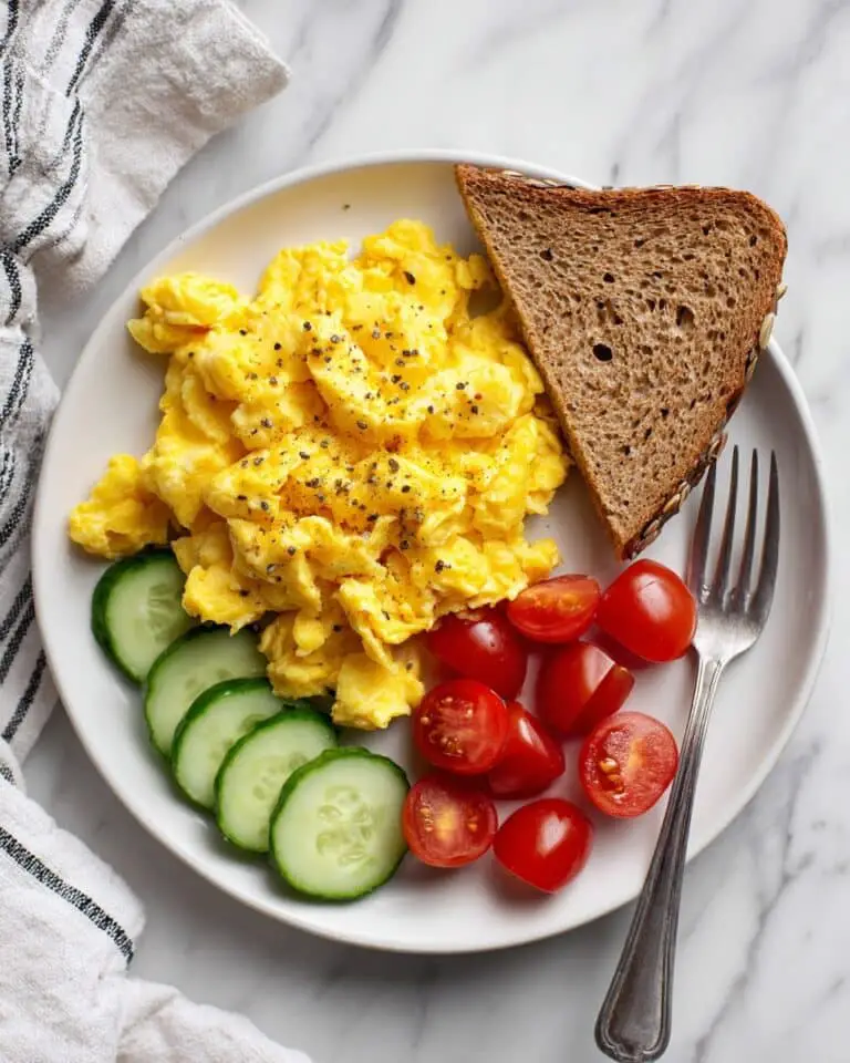 Cottage Cheese Scrambled Eggs Recipe