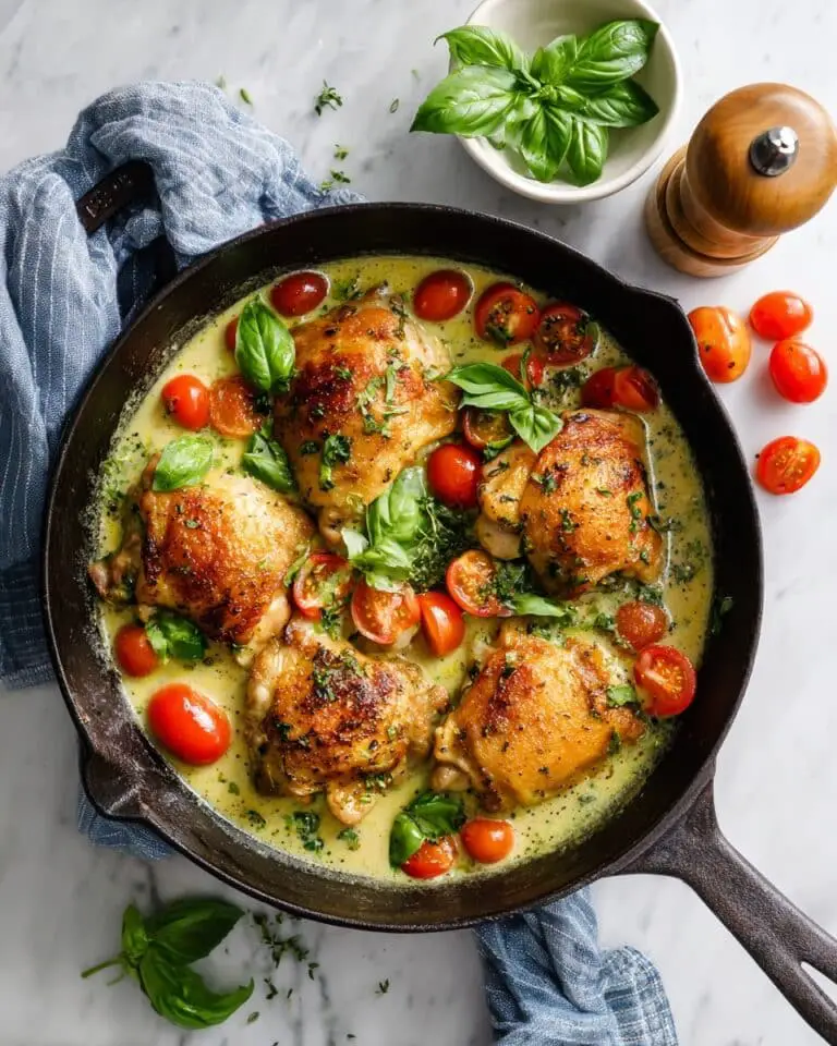 Creamy Pesto Chicken Recipe