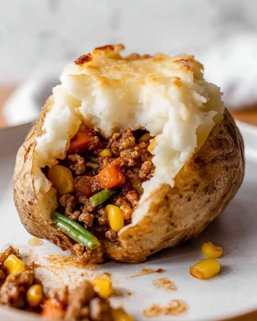 Shepherd’s Pie Stuffed Potatoes Recipe