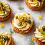 Fried Deviled Eggs with Panko Crisps Recipe