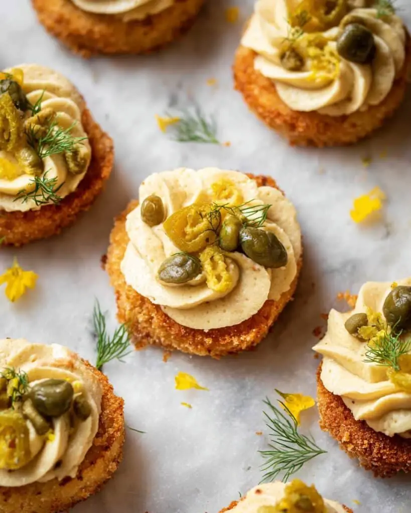 Fried Deviled Eggs with Panko Crisps Recipe