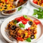 Mexican Beef Rice Skillet (Quick and Easy) Recipe