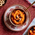 Creamy Pumpkin Halwa with Cashews and Cardamom Recipe