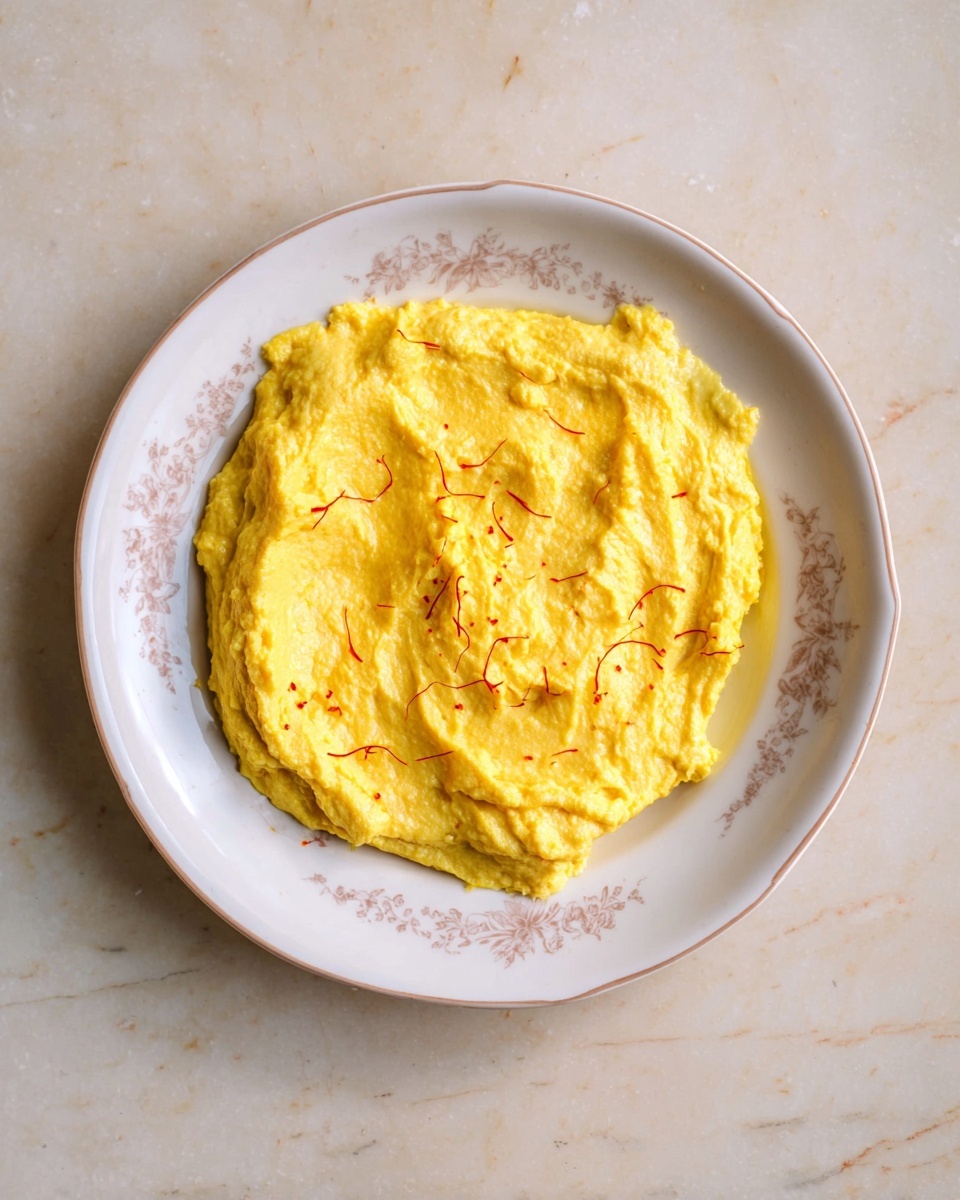 A round bowl holds multiple small yellow sweets, each topped with shiny gold leaf pieces. The sweets have a soft texture with subtle ridges and shapes, giving them a crafted look. Around the main bowl are smaller bowls, one with scattered bright yellow powder and another with a mix of golden and green powder. A piece of crumpled gold foil rests in a nearby bowl. The bowls and surface are set on a white marbled background, creating a clean and bright setting. photo taken with an iphone --ar 4:5 --v 7