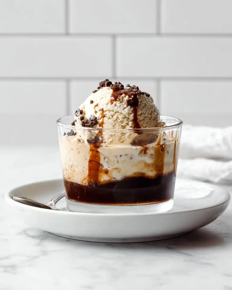 Classic Vanilla Ice Cream Affogato Recipe