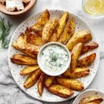 Roasted Greek Potato Wedges (Greek Fries) Recipe
