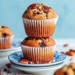 Banana Chocolate Pecan Vegan Gluten-Free Muffins Recipe