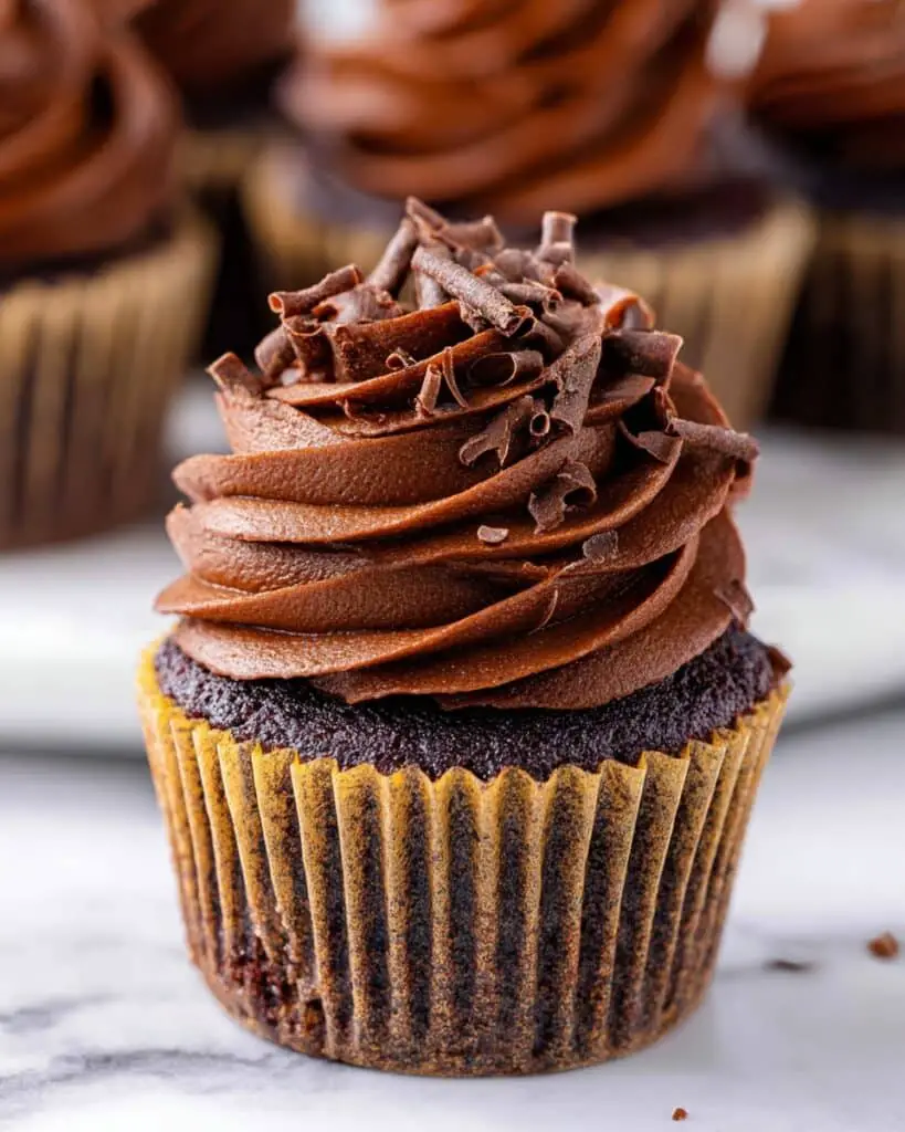 Chocolate Cupcakes with Bailey’s Frosting Recipe