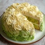 Vegan Pistachio Ombre Cake Recipe