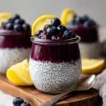 Lemon Blueberry Chia Pudding Recipe
