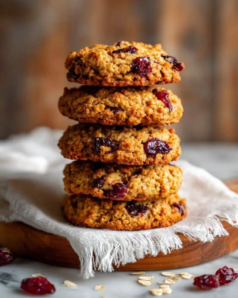 Big Chewy Oatmeal Cranberry Chocolate and Pecan Cookies Recipe