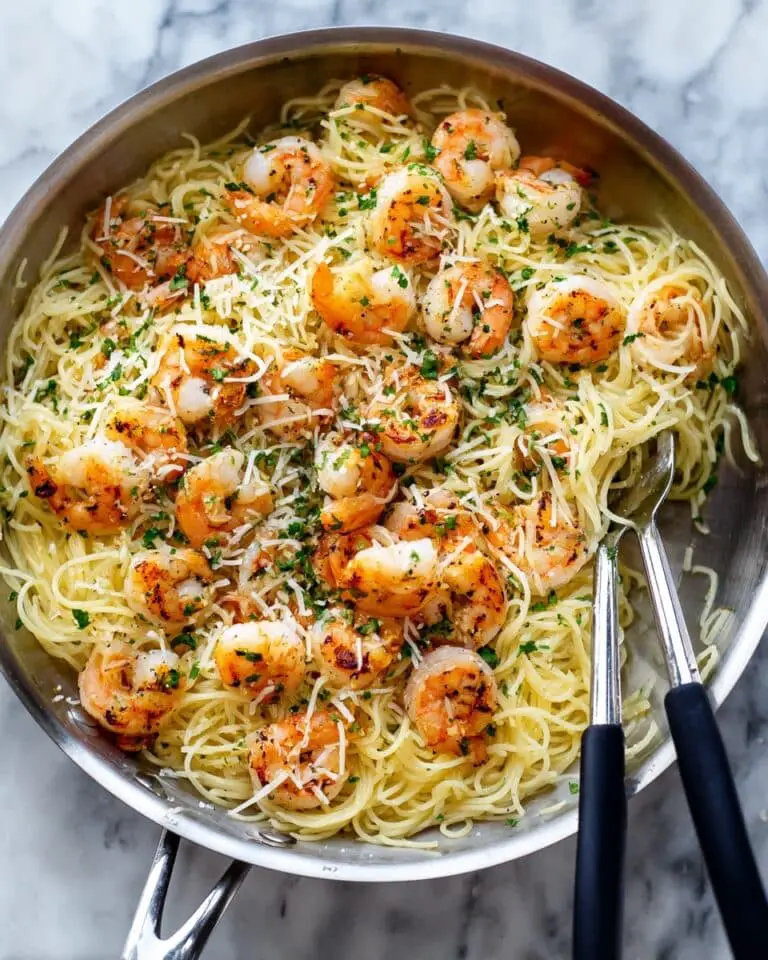 Garlic Shrimp Spaghetti Recipe