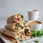 Crunchy Thai Chicken Salad Wraps Recipe