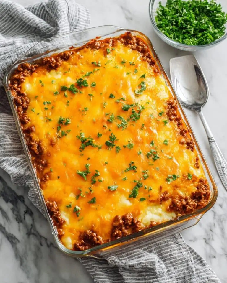 Ground Beef and Potato Casserole Recipe