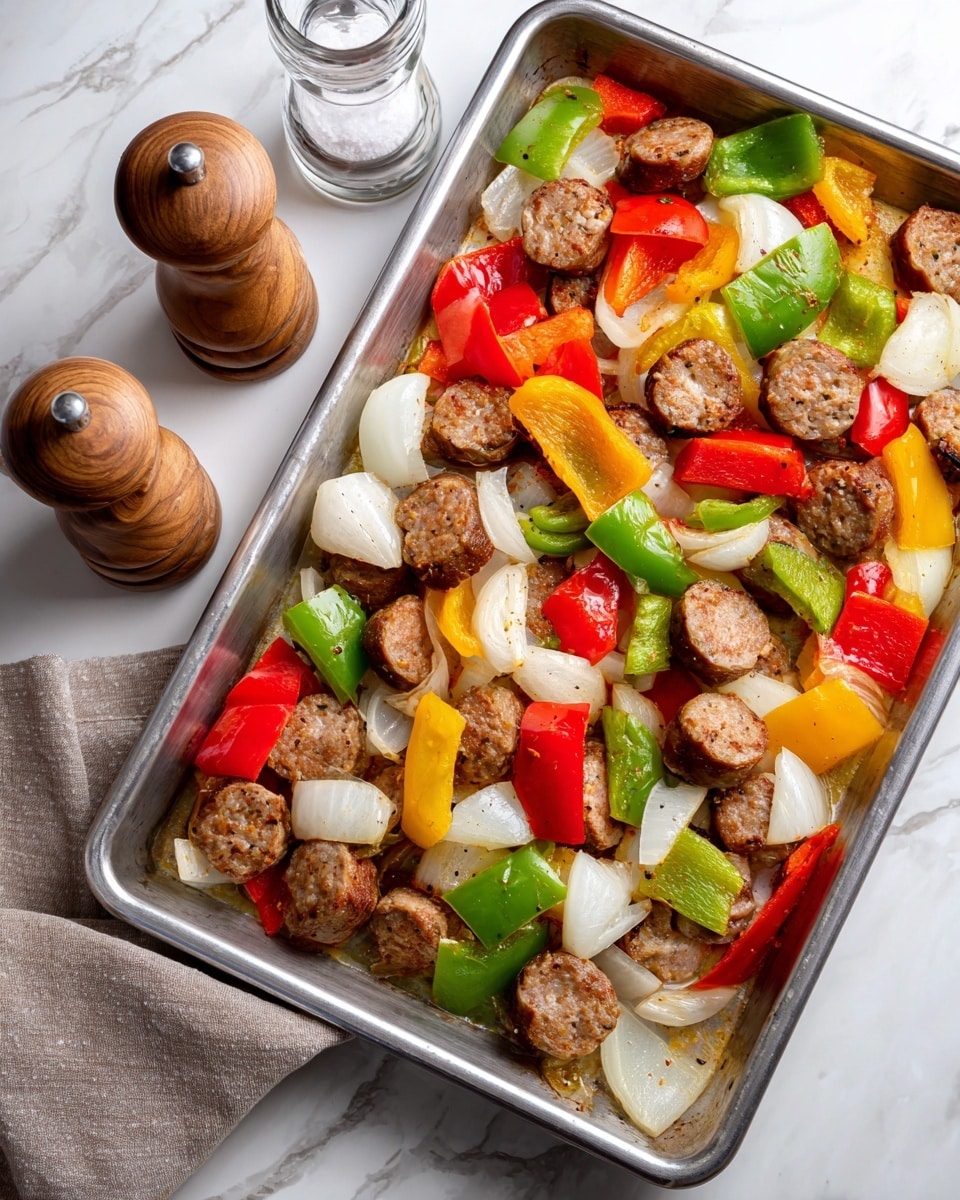 A white bowl filled with two main layers: the bottom layer is creamy off-white mashed potatoes with small green herb bits throughout, forming a soft, slightly uneven bed. On top, there is a thick reddish-orange sauce with chunks of cooked vegetables like bell peppers and onions, covering a large portion of tender meat with a browned crust. The sauce looks rich and glossy with some sprinkled green herbs and a light dusting of grated cheese on top, adding texture and contrast. A silver fork rests on the left side inside the bowl, all set on a white marbled surface. Photo taken with an iphone --ar 4:5 --v 7