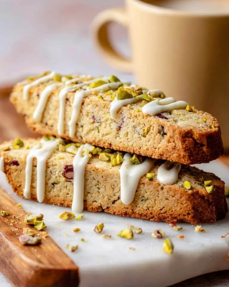 Cranberry Pistachio Biscotti Recipe