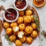 Crispy Fried Goat Cheese Balls (Air Fryer Option) Recipe