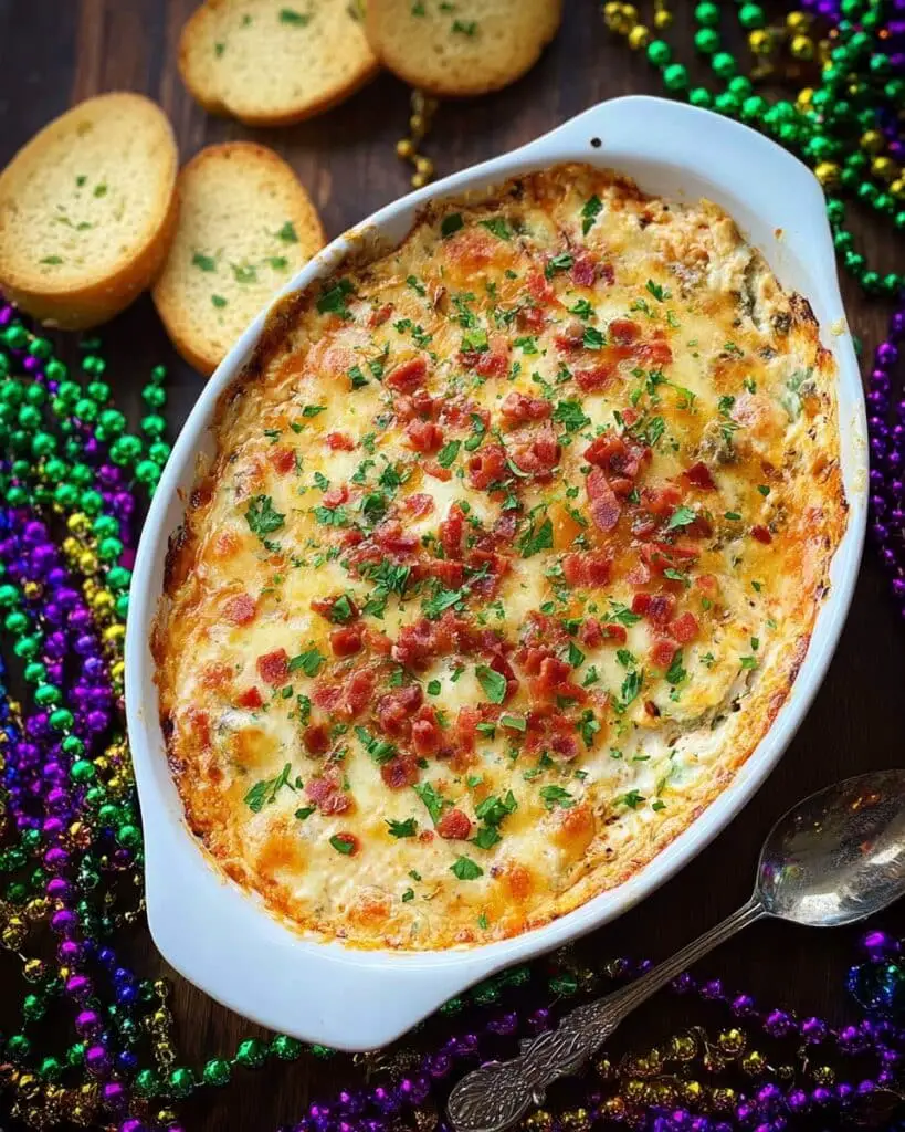 Easy Mardi Gras Hot Muffuletta Dip – A Flavorful Appetizer Recipe