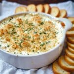 Hot and Cheesy Baked Shrimp Scampi Dip Recipe