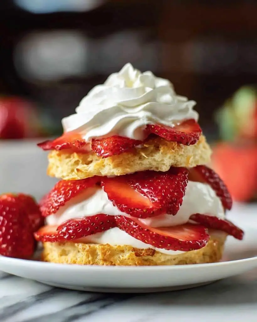 Old-Fashioned Southern Strawberry Shortcakes Recipe